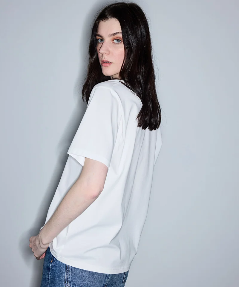 Ipekyol  V-Neck Basic T-Shirt for Women | Best Price UAE