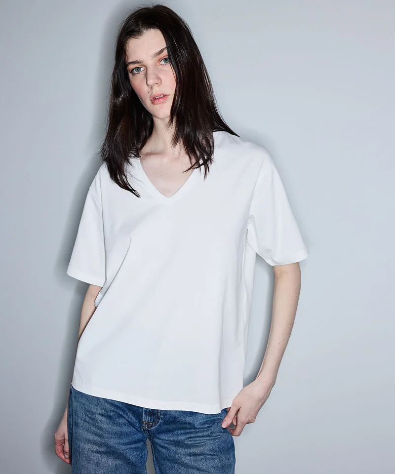 Ipekyol V-Neck Basic T-Shirt