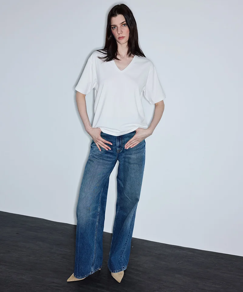 Ipekyol V-Neck Basic T-Shirt