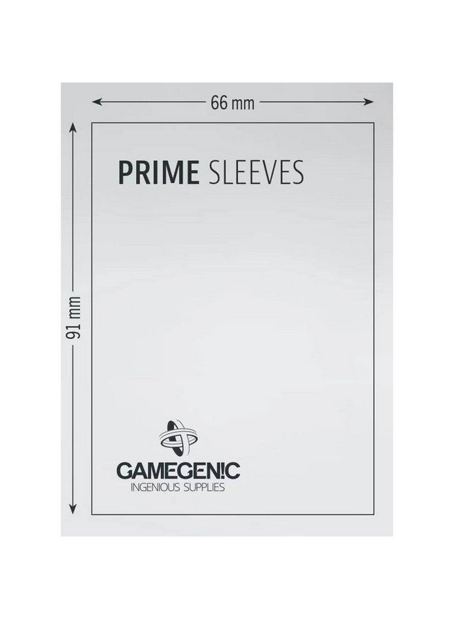 Gamegenic Sleeves: Gamegenic Prime Sleeves: Yellow (100) (GG1020) - Image 3
