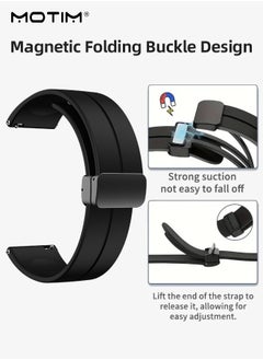 Huawei Watch Replacement Band With Magnetic Buckle 22mm, Replacement Wrist Watch Strap Compatible With Huawei Watch 4/Watch GT3 46mm/GT4 46mm/Soft Silicone Watch Band - pzsku/Z58F769024BAD8530F9DCZ/45/_/1732933621/a87265d3-a870-4c02-b07d-05d49f7c9a0c