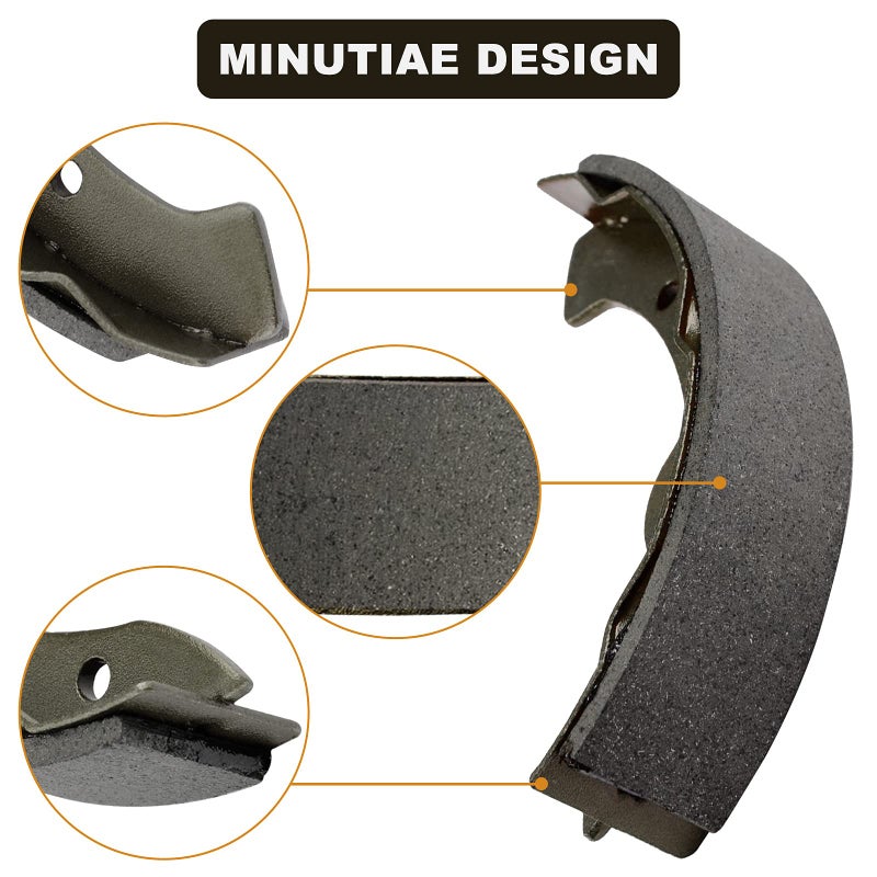 MOSNAI EZGO Brake Shoes Pads Spring Kit Fit EZGO TXT/Medalist 1997â€“2008, ST350 Gas 2000-2012, Workhorse 800 Gas 1997-2012, Yamaha 95-02 G14, G16,G19 Electric, G20 Gas, OEM 27943G01 70795G01 27944-G01 - Image 5