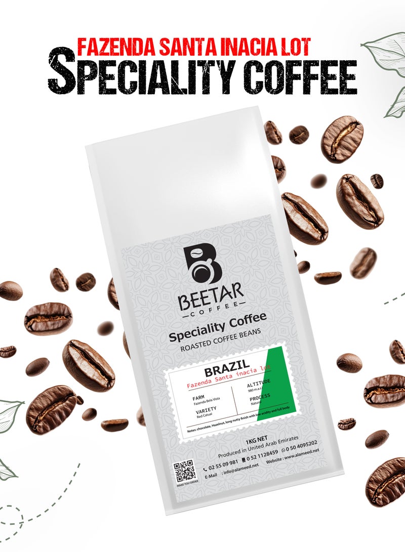 Brazil Facenda Santa Inezia Specialty Coffee beans 1kg