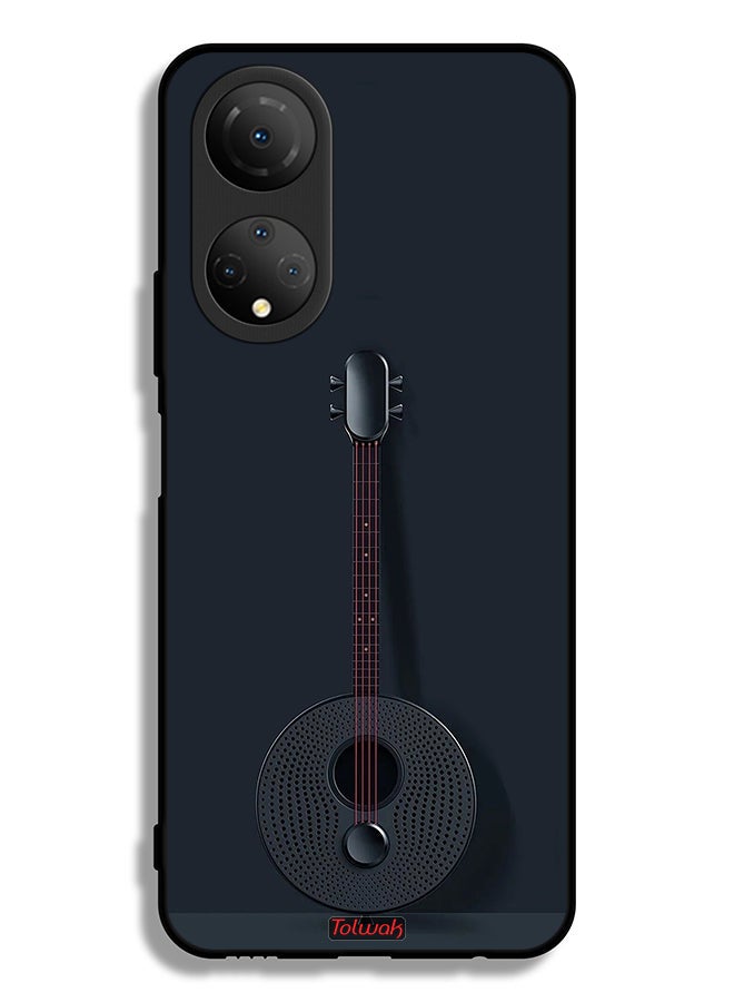 Tolwak غطاء حماية لهاتف Honor X7 على شكل قيثارة - Image 2