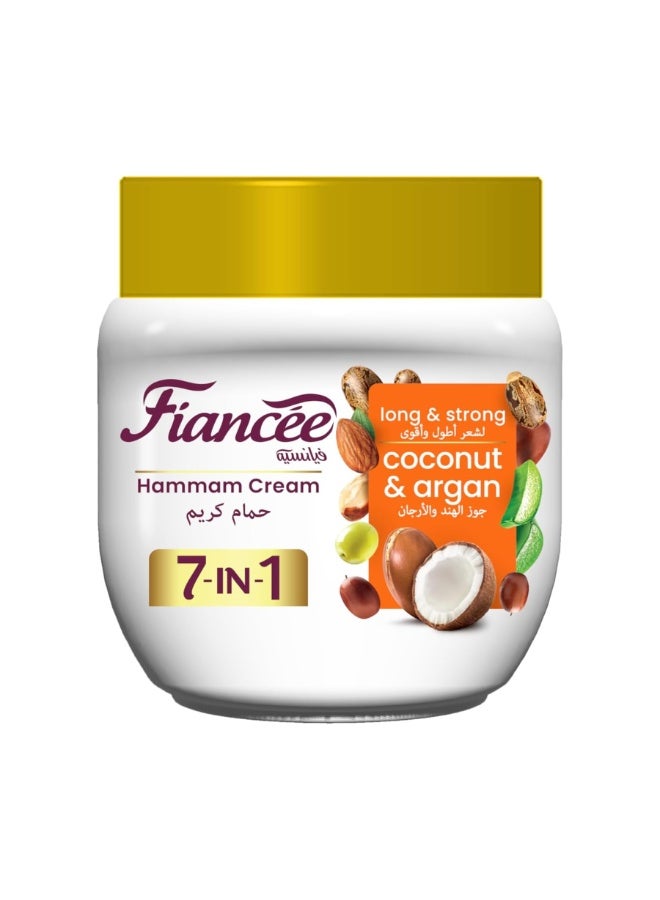 فيانسيه كريم حمام 7 في 1 بجوز الهند والأرغان طويل المفعول - 450 مل - Image 1