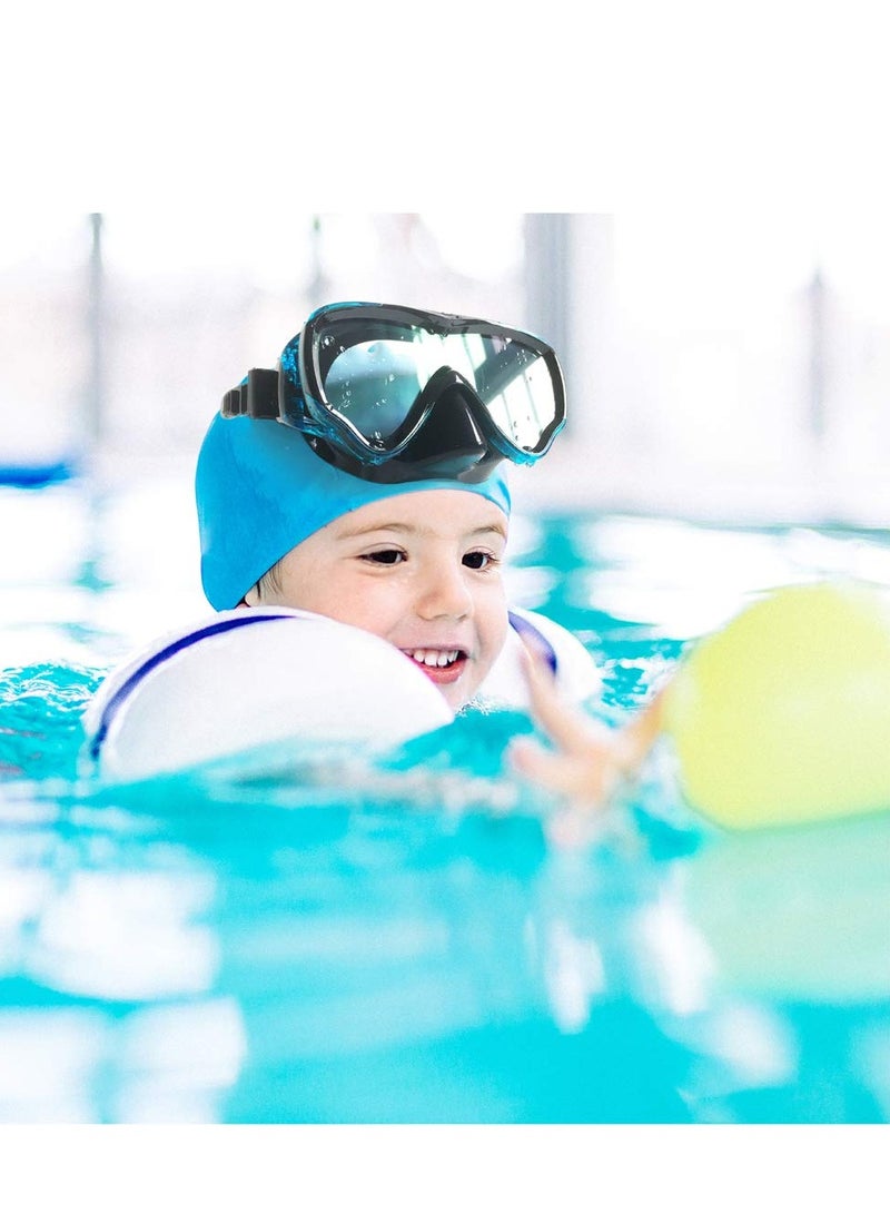 SYOSI Kids Snorkel Gear Diving Mask Anti-Fog and Anti-Leak Swimming Goggles Snorkeling Glasses Waterproof Durable Tempered Glass Mask for Children 5 - 12 Age  - Image 3