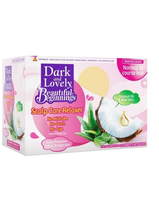 Dark & Lovely Beautiful Beginnings Scalp Care Relaxer With Coconut Oil And Aloevera - Image 1