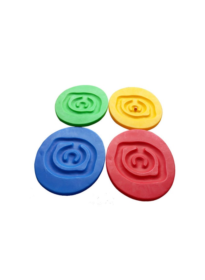 Kindergarten Sense Training Equipment Snail Balance Board Children's Household Egg Balance Table Focus Training Toy-Color:Rotomolding (pieces) - Image 5
