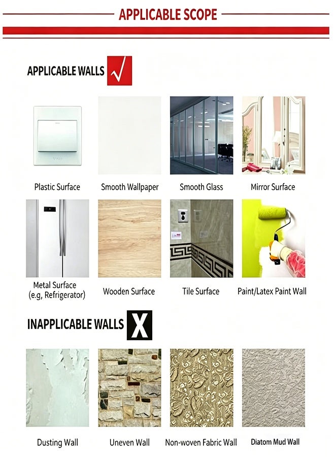 Self-Adhesive Tile Mirrors for Sticking,  Acrylic Mirror, School Mirror, Flexible Mirror Films, Mirror Stickers for Wall, School, Home, Living Room, Bathroom, Bedroom - Image 5