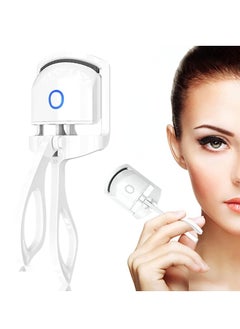 KASTWAVE Heated Eyelash Curler, Type C Rechargeable Electric Eyelash Curler with Silicone Heating Pads, 2 Temperature Modes, One-Step Quick Lash Curler Tool Long-Lasting Curling Effect with Comfort Grip "  - Image 1