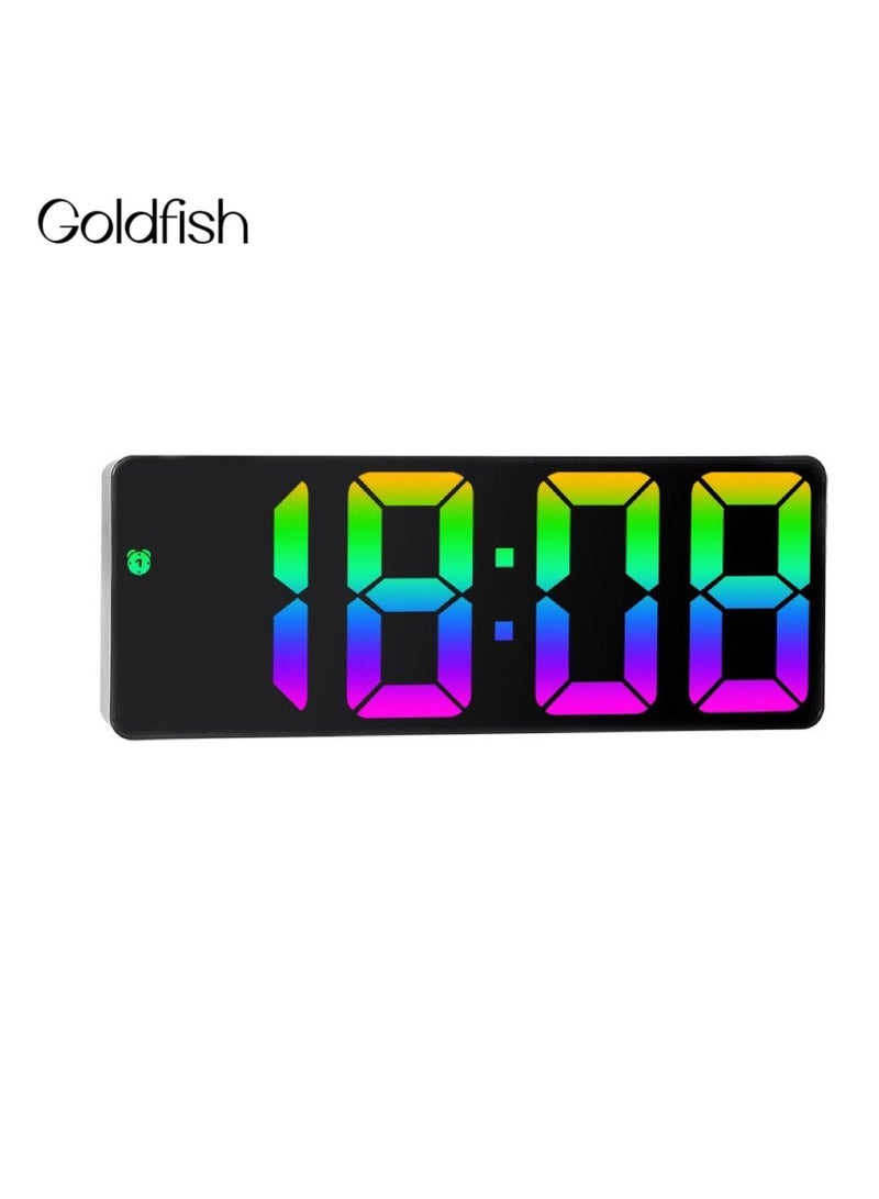Goldfish INS Latest New Product LED Intelligent Alarm Clock Black - Image 1