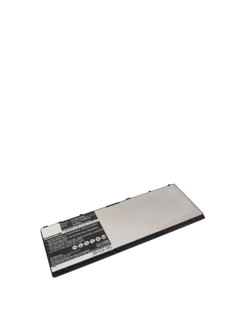Terabyte Replacement Battery for DEL'L C1H8N,CN-0CT4V5-48637,CT4V5,FWRM8,KY1TV,PPNPH,C5621,Latitude 10,Latitude 10 ST2,ST2,T05G,1VH6G,1XP35,312-1412,3900mAh/7.4V - Image 1
