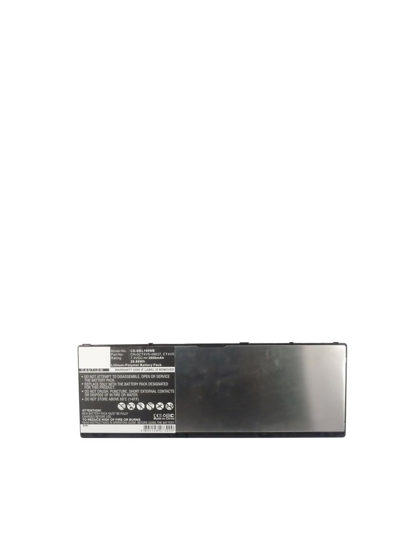 Terabyte Replacement Battery for DEL'L C1H8N,CN-0CT4V5-48637,CT4V5,FWRM8,KY1TV,PPNPH,C5621,Latitude 10,Latitude 10 ST2,ST2,T05G,1VH6G,1XP35,312-1412,3900mAh/7.4V - Image 3