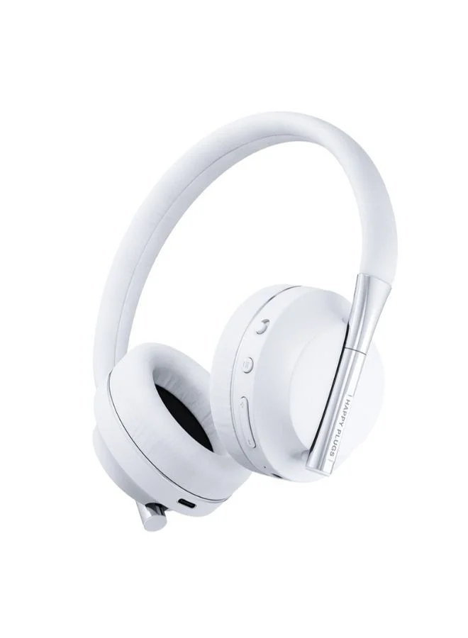 هابي بلجز HAPPY PLUGS Play Youth Wireless Headphones - White