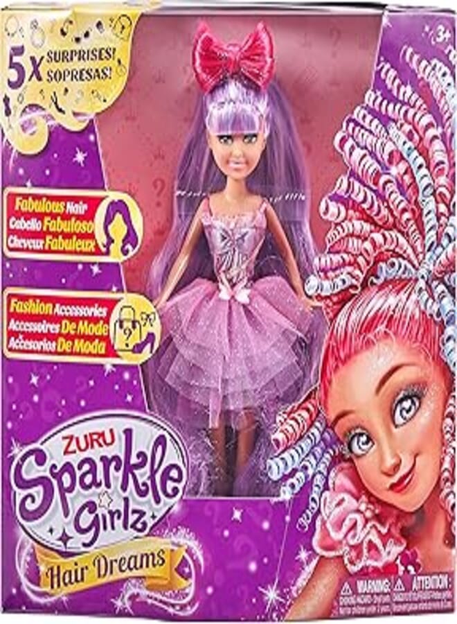 Sparkle Girlz Zuru hair dreams assorted - 10.5" doll