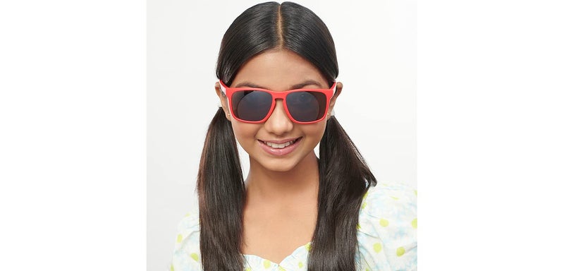 Hooper 100% UV Protected | Full Rim Square Kids Sunglasses | For Boys & Girls (Age 8-12 yrs) | HP S14908L - Image 4