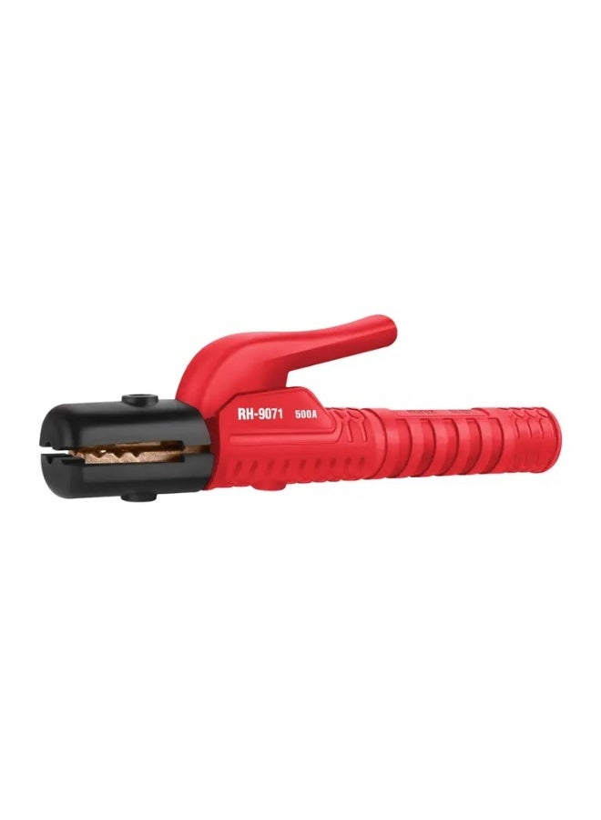 RONIX 500A Welding Clamp RH-9071, Copper Jaws Fiberglass Body, 6mm Electrode, German Engineering for Superior Conductivity & Durability #Ronix RH-9071 - Image 1