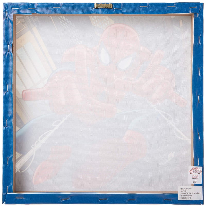 Idea Nuova Marvel Spider-Man Canvas Wall Art (4-Piece) - Image 5