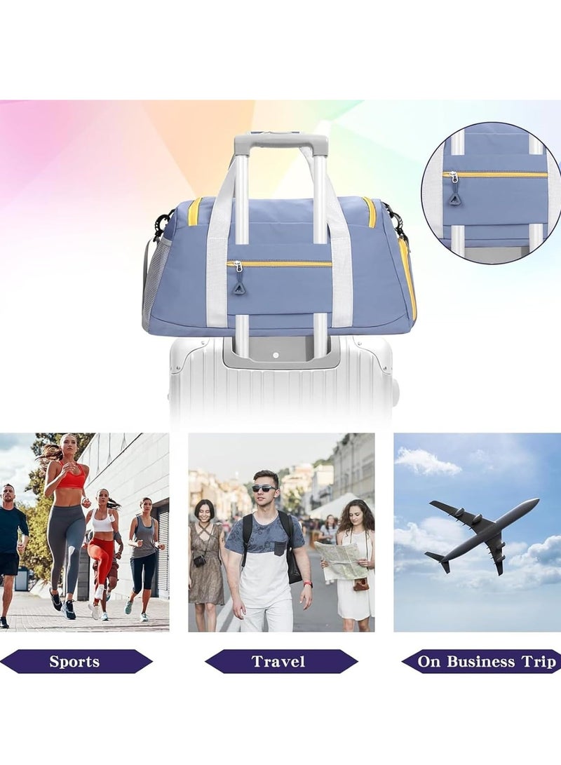 كي واي دي حقيبة دوفل قابلة للتوسيع -السفر الخفيف الوزن وحملة الألعاب الرياضية مع سعة كبيرة، كمام ترولي وحجم حمل - Image 3