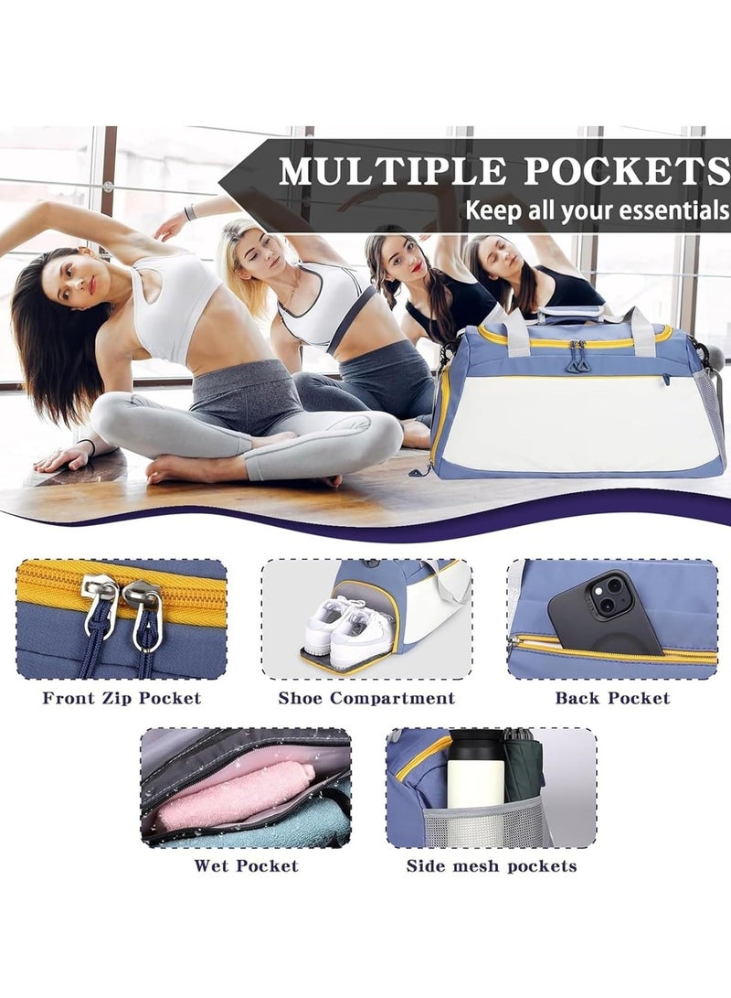 كي واي دي حقيبة دوفل قابلة للتوسيع -السفر الخفيف الوزن وحملة الألعاب الرياضية مع سعة كبيرة، كمام ترولي وحجم حمل - Image 4