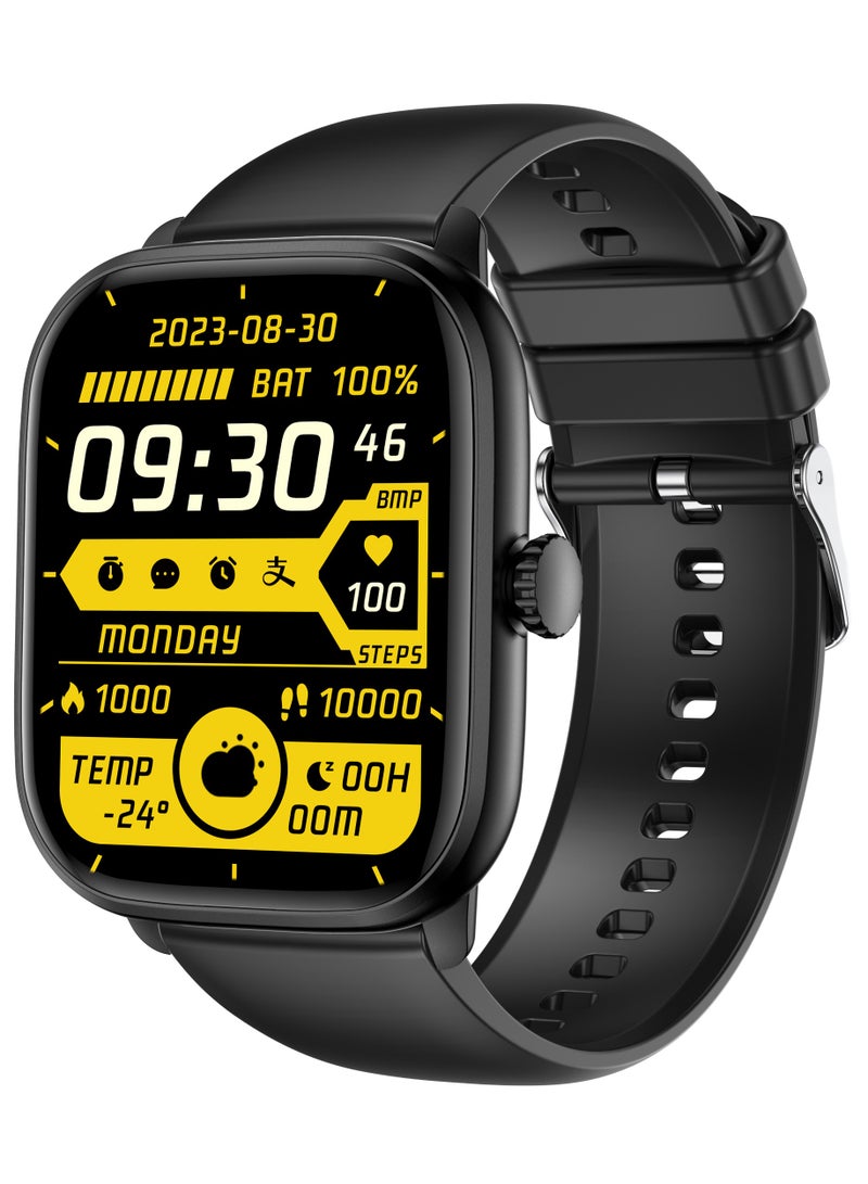 AROAQ Y80 Smart Watch Bluetooth Answer Read Music Smart Watches For Men 2.01" Full Dial Fitness Waterproof Smart Watch - Image 1