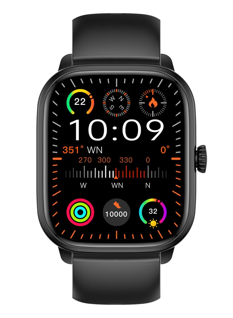 AROAQ Y80 Smart Watch Bluetooth Answer Read Music Smart Watches For Men 2.01" Full Dial Fitness Waterproof Smart Watch - Image 2