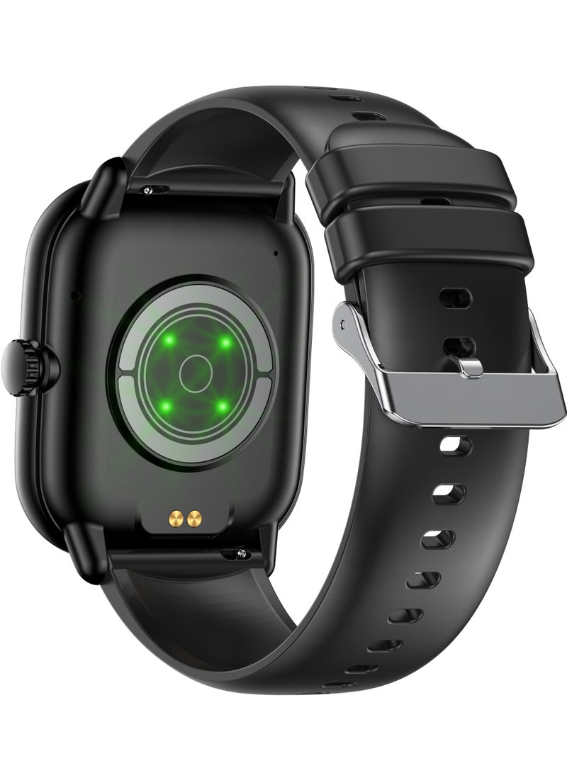 AROAQ Y80 Smart Watch Bluetooth Answer Read Music Smart Watches For Men 2.01" Full Dial Fitness Waterproof Smart Watch - Image 3