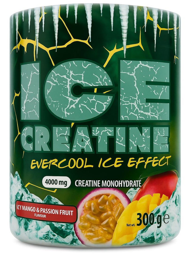 أف أيه إنجينيرد نيوتريشن كرياتين مثلج أحادي الهيدرات إيفر كول آيس إيفكت 300 جرام، مانجو مثلج وفاكهة العاطفة