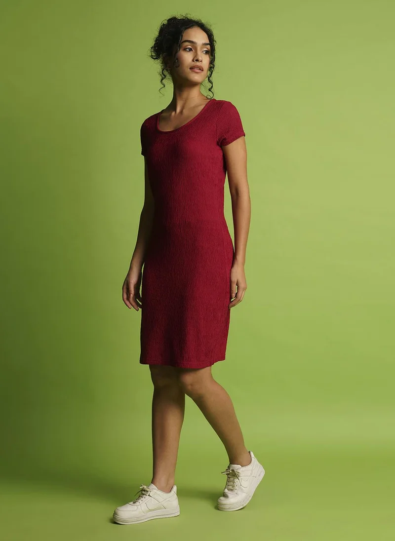 globus Globus Women Round Neck Bodycon Dress