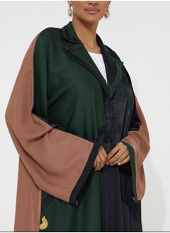 Rosette Abaya Three Colors Abaya Design  - Image 4