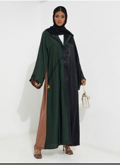 Rosette Abaya Three Colors Abaya Design  - Image 1
