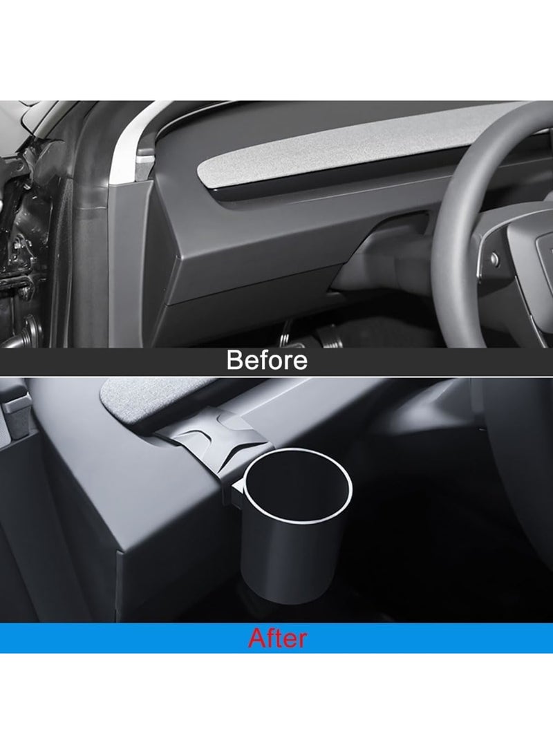 Barakah حامل أكواب لوحة القيادة لطراز 3/Y الجديد، موسع حامل الأكواب لإدخال لوحة العدادات الأمامية، منظم تخزين تلقائي ومرتب، حل تخزين جيد - Image 4