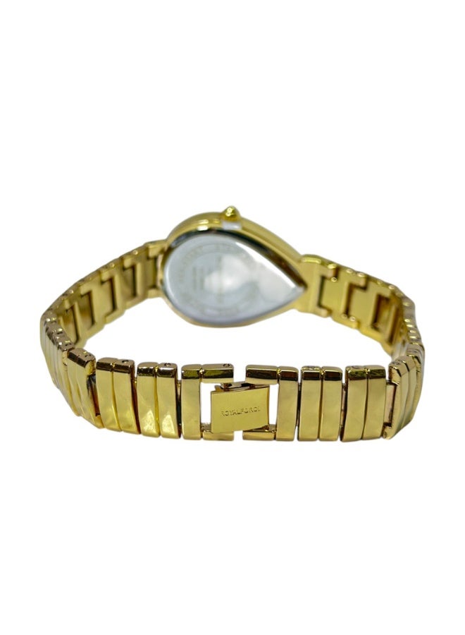 Royal Force LUMINARA RF014L Women’s Luxury Quartz Watch Gold Strap Teardrop Dial Crystal Stone Elegant Ladies Wristwatch - Image 3
