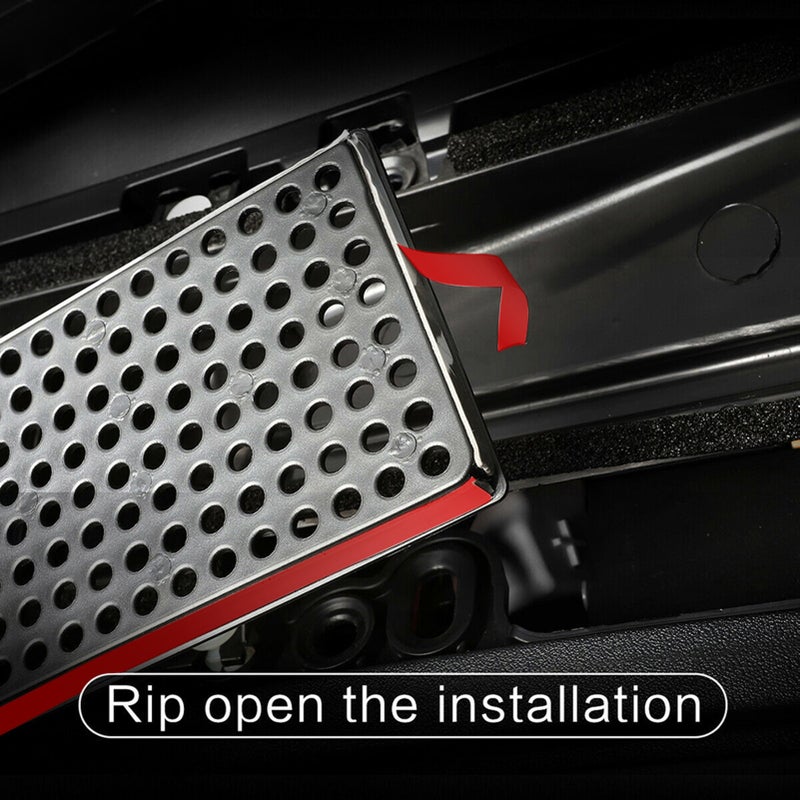 Car Air Inlet Protection Cover Air Intake Net Air Conditioning A/C Intake System for Tesla Model 3 2017-2019 - Image 4