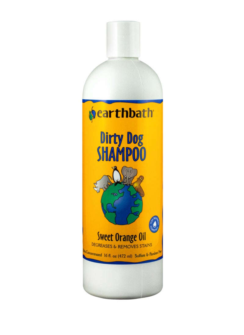 earthbath Dirty Dog Shampoo Sweet Orange Oil - Image 1