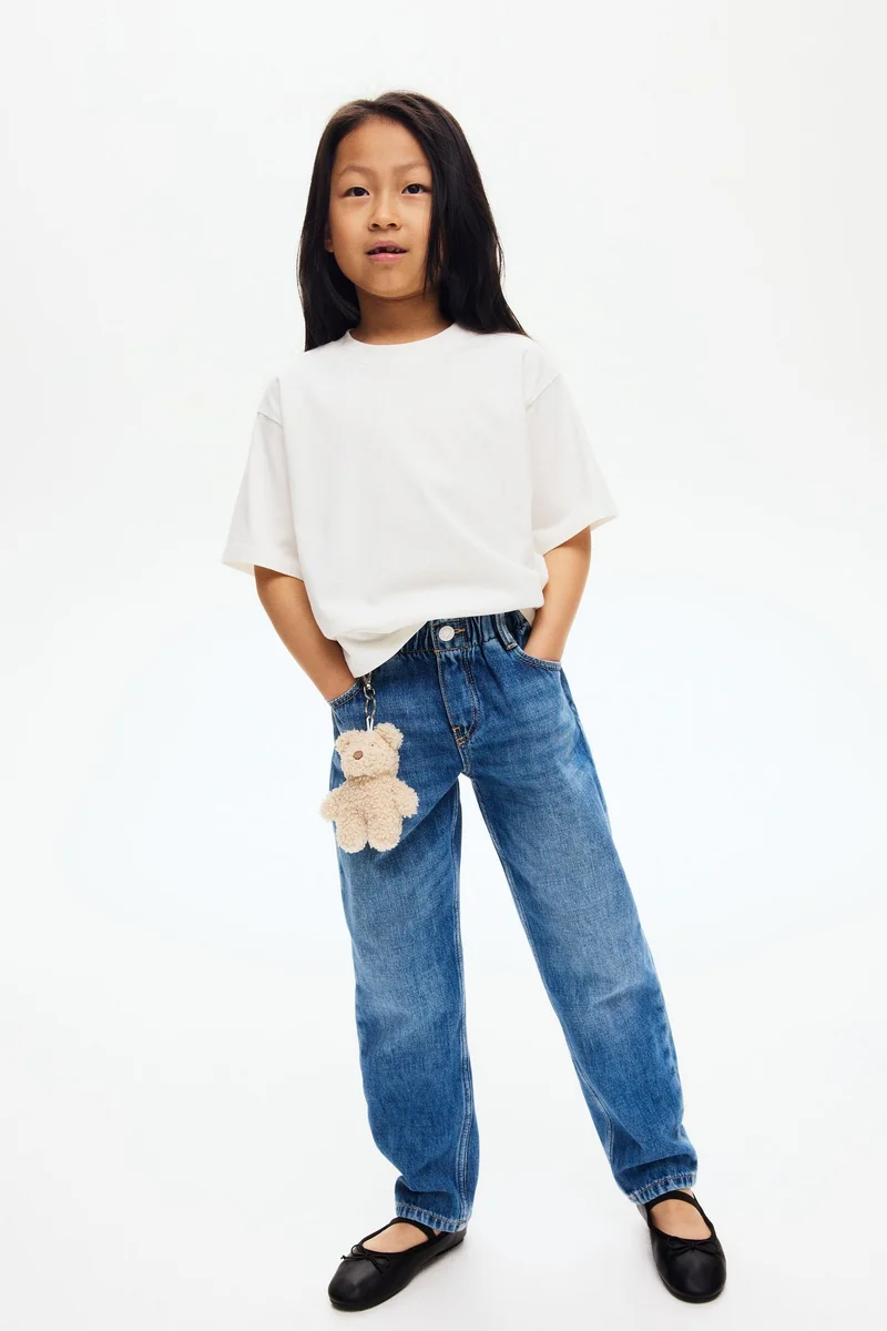 H&M Relaxed paperbag jeans