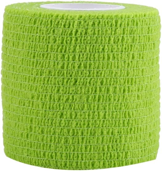 Zetiling Self Adhesive Bandage, Waterproof Sports Elastic Bandage Tape Finger Joints Wrap Sports Care 5 Rolls a Set