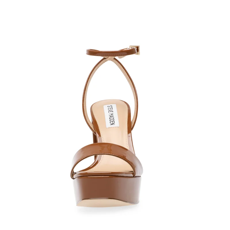 STEVE MADDEN  Lessa Dark Brown Women's Sandals for Women | Best Price UAE