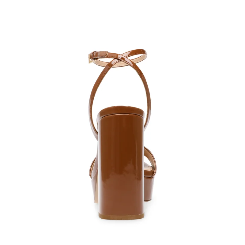 STEVE MADDEN  Lessa Dark Brown Women's Sandals for Women | Best Price UAE