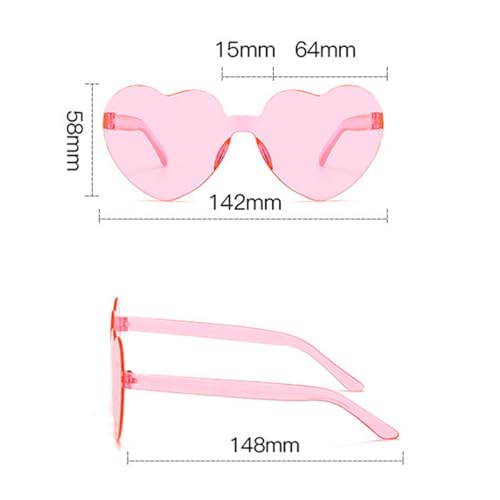 MYSXN Heart Sunglasses,Valentines Day Gifts for Kids Classroom, Valentine Exchange Gifts,Valentines Day Accessories (24) - Image 3