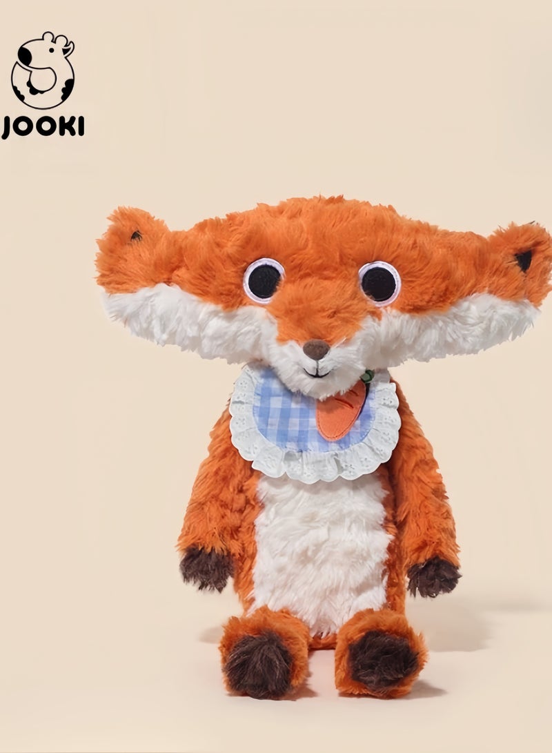 JOOKI Dewar Fox Plush Toy Birthday Gift Doll Bedtime Doll Pillow Doll (with drool scarf) - Image 3