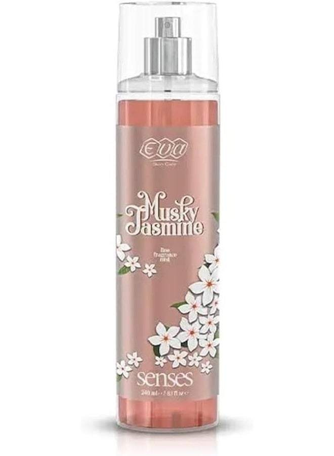 إيفا معطر جسم إيفا مسكي ياسمين سينسز 240 مل