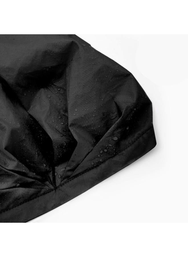 Gimme Beauty - Lined Shower Cap for Women and Men - Sleek Waterproof Shower Cap for Long Hair or Dry Styles - Reusable & Fast Drying with a Silicone Leak Proof Lining - Black (1 Count) - Image 1