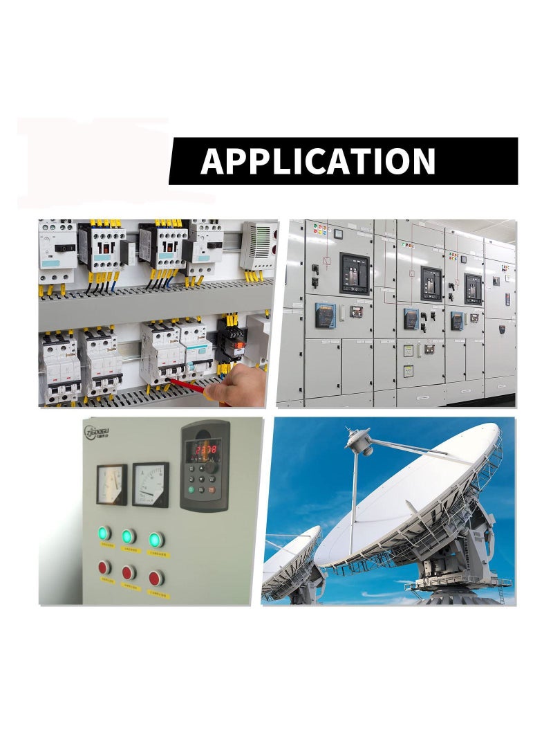 Y&D 12 Pack 1/2'' IP68 NPT Cable Gland Waterproof Connectors Adjustable 6-12mm/0.24-0.47inch Nylon Glands Joints with Gaskets (1/2", Pack) - Image 5