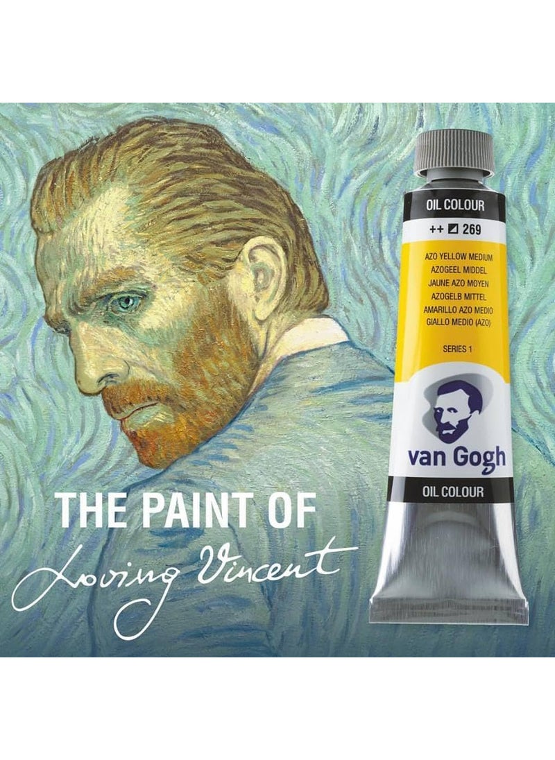 Van Gogh Van Gogh Oil Paints - Set of 10 colors, 20 ml tubes  - Image 4