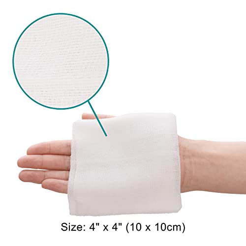 General Medi Sterile Gauze Pads – 4" x 4" Individually Wrapped Medical Gauze Pads for Cleaning and Cushioning Minor Wounds, Cuts & Burns Wound Care Product (50 Packs, 100 Pieces Total) - Image 3