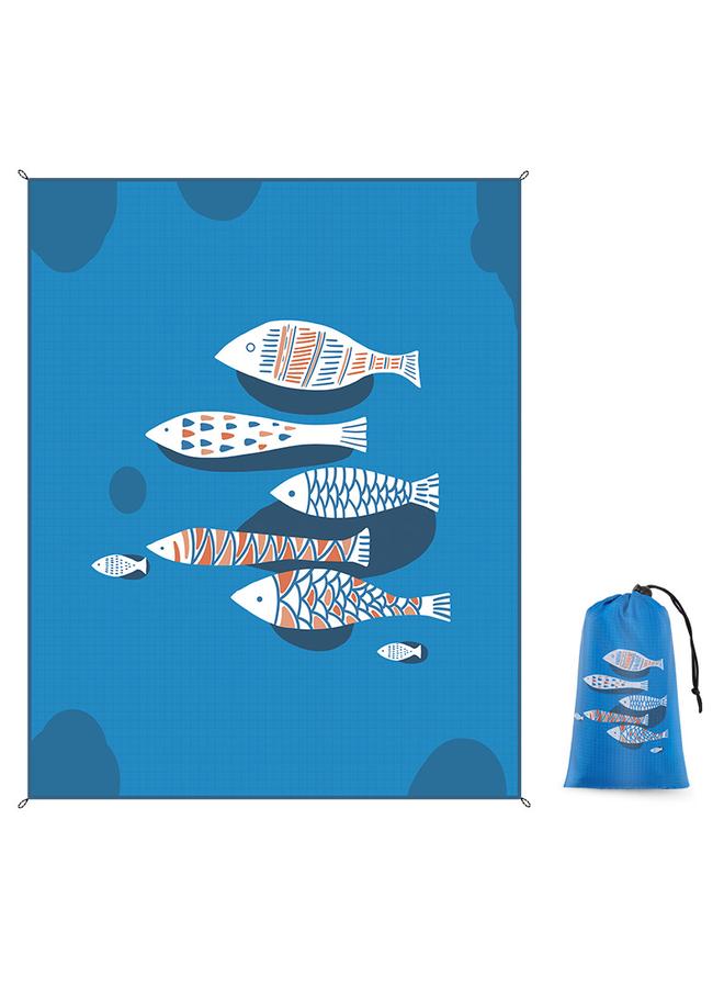 Bluejw Beach Mat Small Portable Outdoor Outings Camping Mat Lawn Mat Moisture-proof Waterproof Picnic Cloth Picnic Mat - Image 1