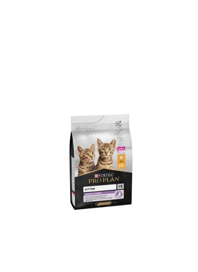 PURINA Pro Plan Opti Start Original Dry Food with Chicken for Kittens 1.5kg (1-12 Months) 
