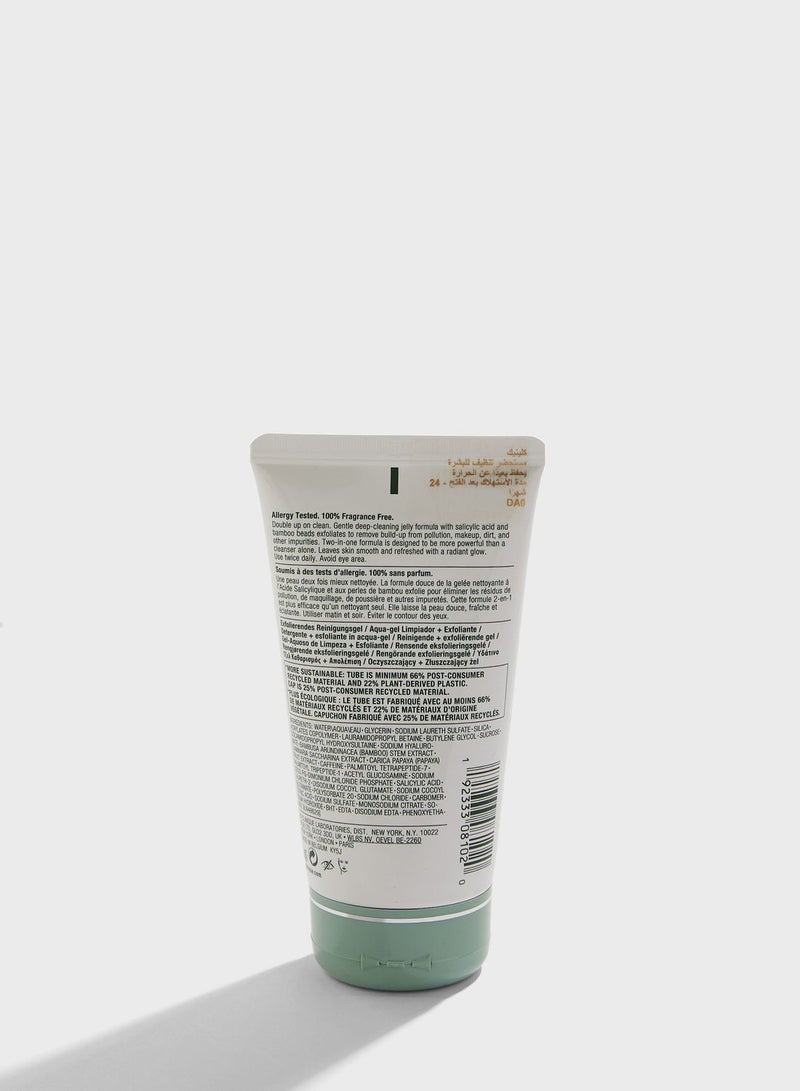 CLINIQUE Anti-Pollution Cleansing Exfoliating Jelly 150ml - Image 2