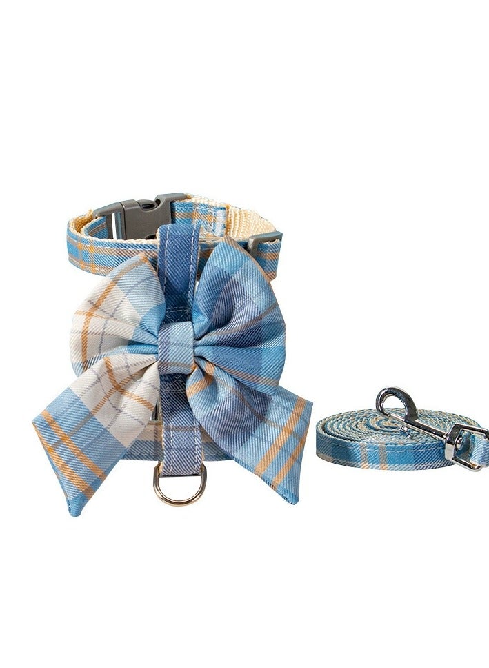 Goolsky Dog JK Style Harness Leash Set – Adjustable Vest Harness for Small/Medium Dogs and Cats, Outdoor Walking - Image 1